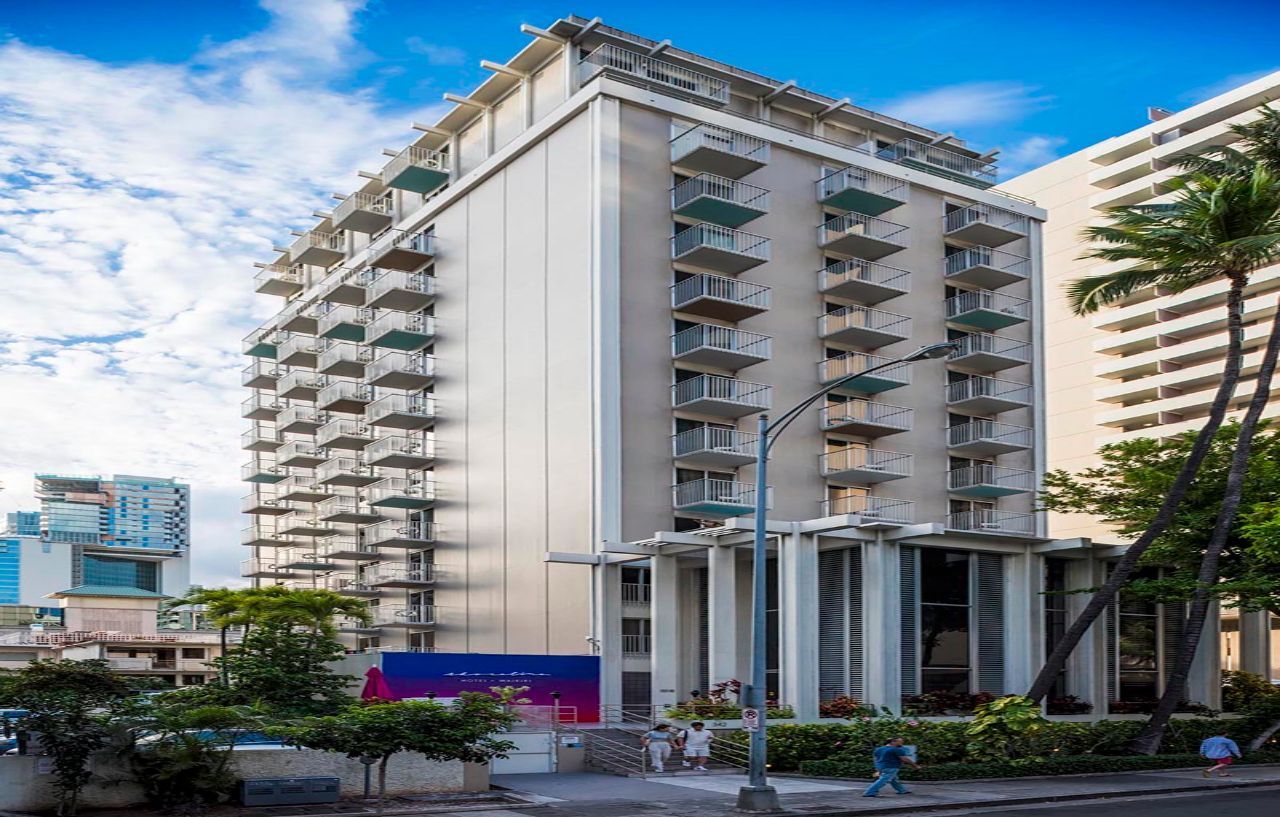 Shoreline Hotel Waikiki Honolulu Esterno foto